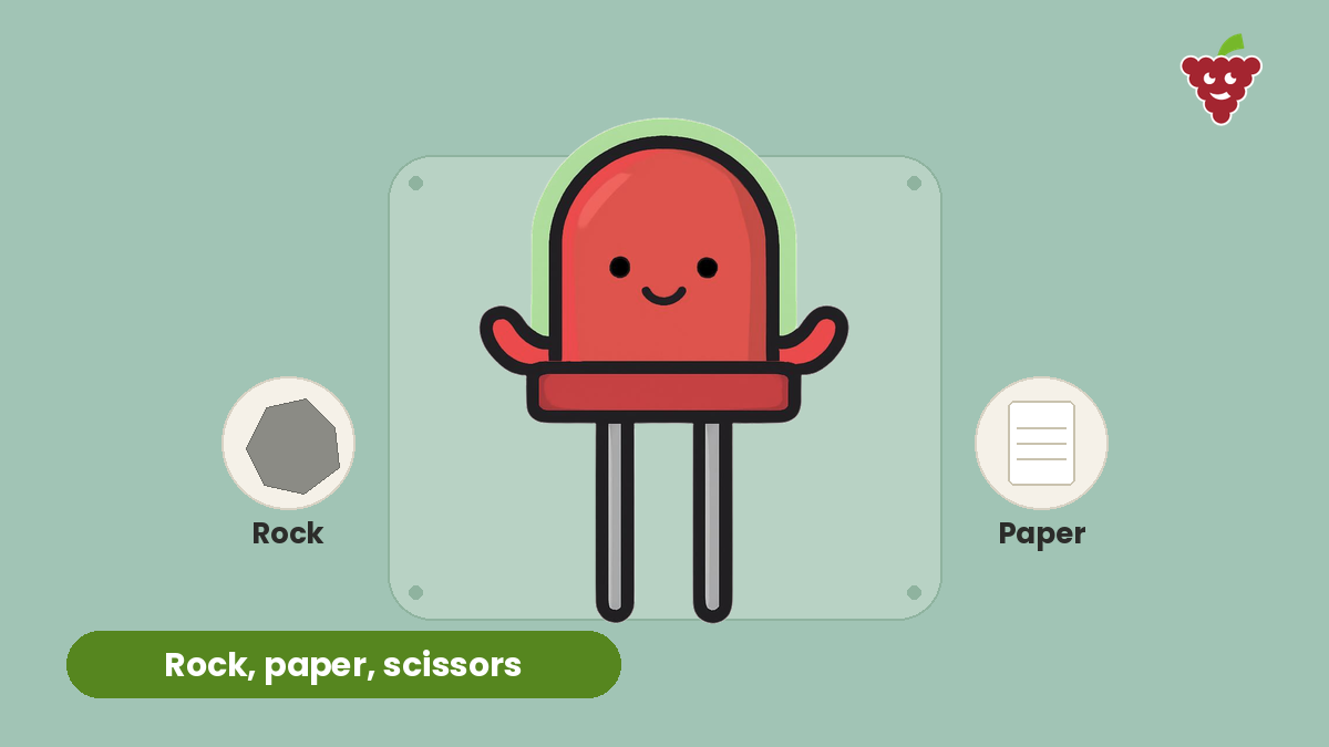 Code Rock Paper Scissors on a micro:bit with MakeCode cover image