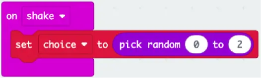 Create and Set choice Variable