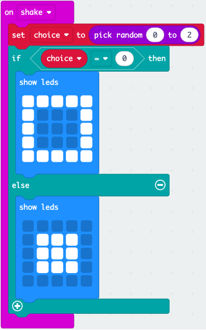 Creating the else condition