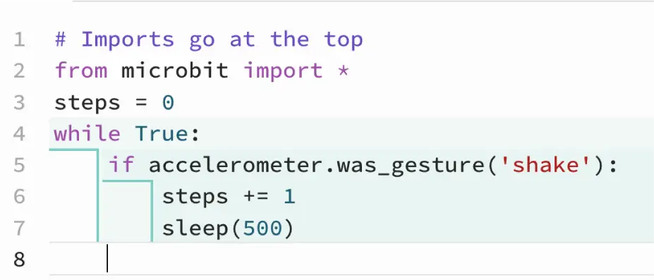 Pausing the code