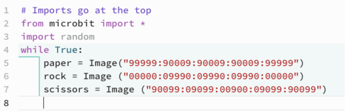 Creating the picture variables